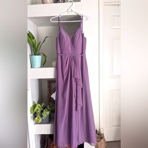 Lavender bridesmaid dress. Size 2